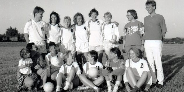 Birgits Volleyballmannschaft 1987