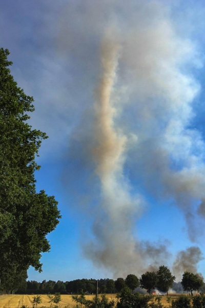 Feuersturm über Kirchhorst 2019