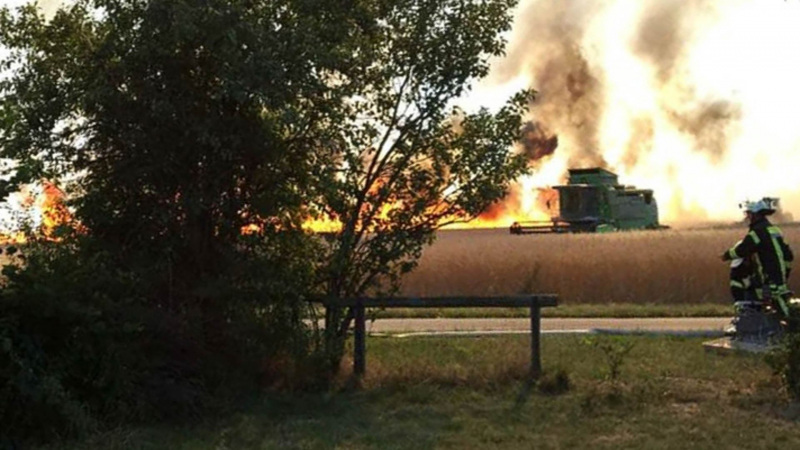 Feuersturm über Kirchhorst 2019