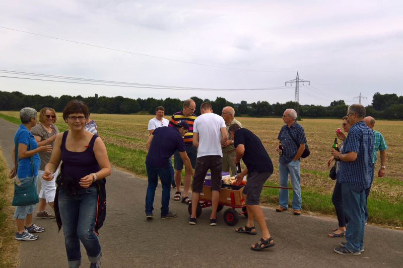 23. Bosseln 2016 bei Sabine und Rainer