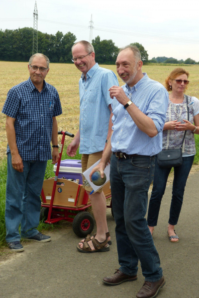 23. Bosseln 2016 bei Sabine und Rainer