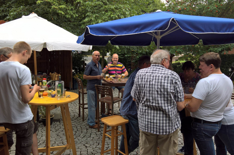 23. Bosseln 2016 bei Sabine und Rainer