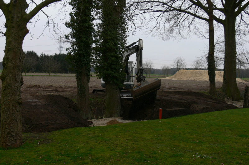 Moorstrasse - Grabenverrohrung 2015