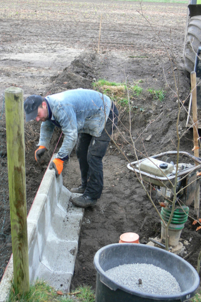 Moorstrasse - Grabenverrohrung 2015