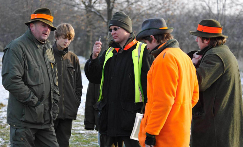 Drückjagd im Moor 2010