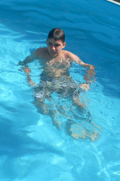 Sebastian und Hendrik bei Sonja und Aribert 2009