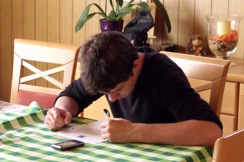 Sebastian, Hendrik bei Sonja und Aribert 2010