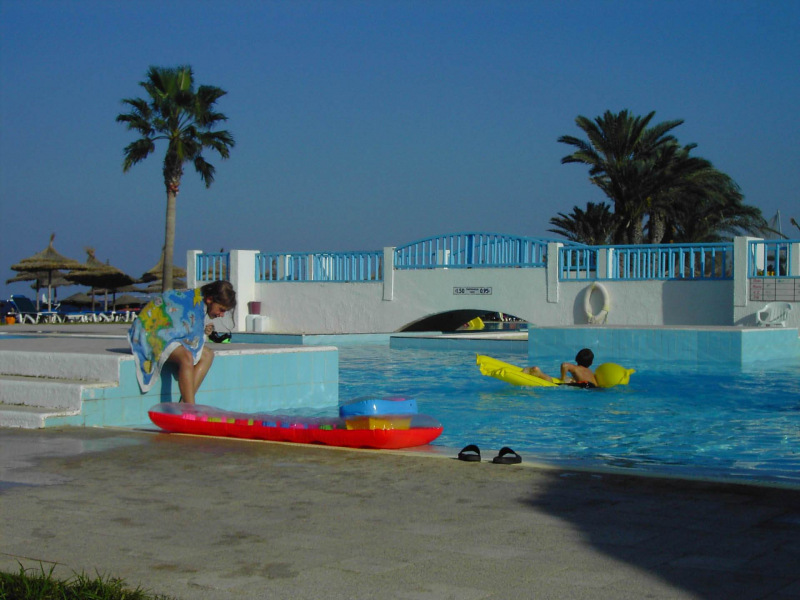 Lynn und Jamie in Tunesien 2009