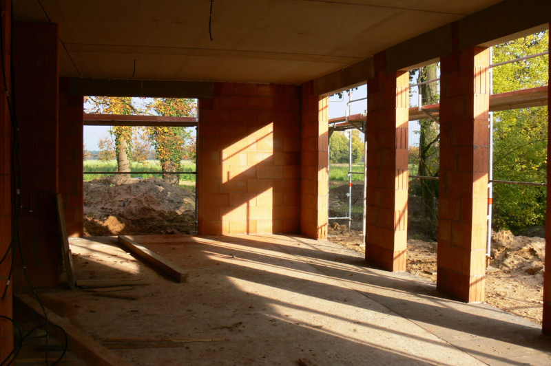 Wir bauen unser Haus 2009 (Kirchhorst Moorstrasse 13)