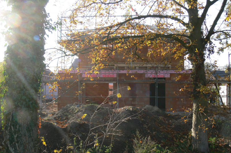 Wir bauen unser Haus 2009 (Kirchhorst Moorstrasse 13)