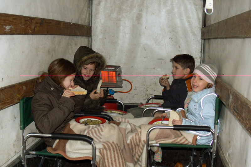 Weihnachtsbaum holen 2007