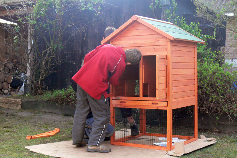 Schweinepalast bauen 2007