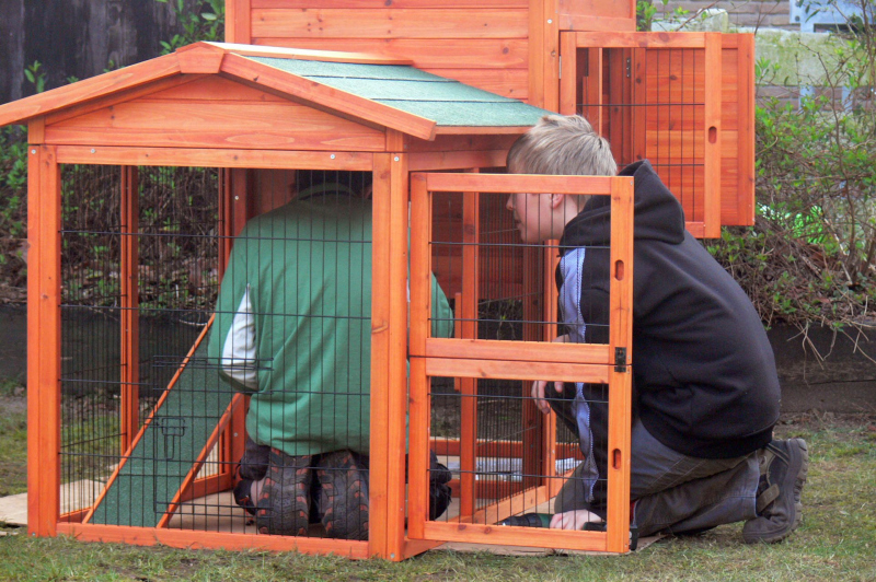 Schweinepalast bauen 2007