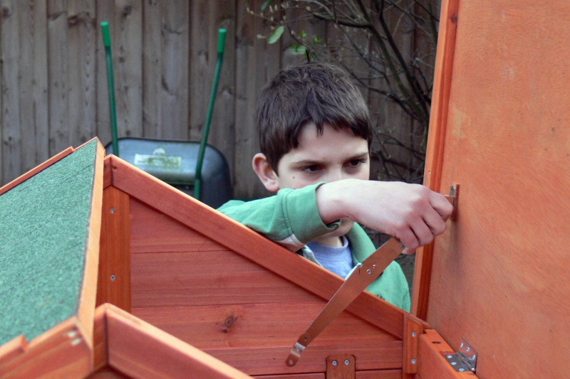 Schweinepalast bauen 2007