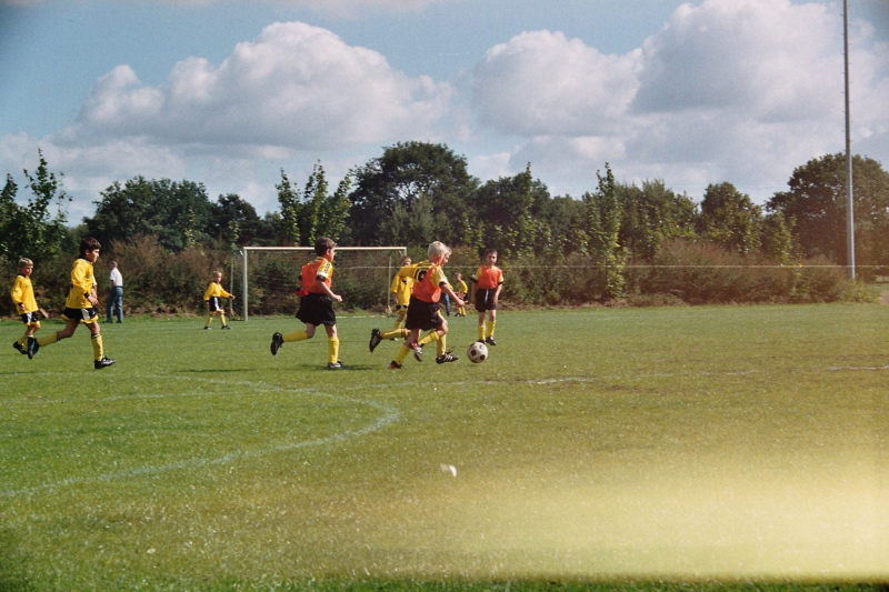 Hendrik beim Fussball 2003