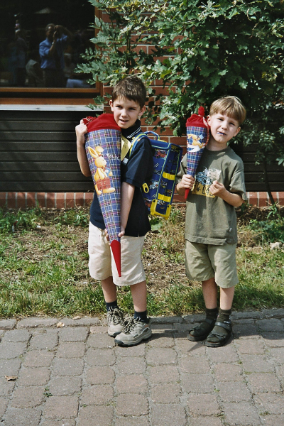 Hendrik Einschulung 2002