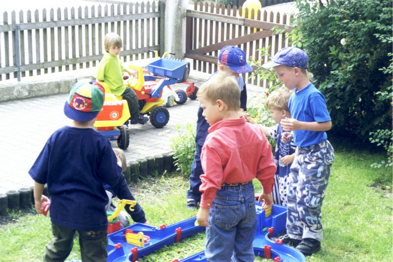 Hendriks vierter Geburtstag 1999