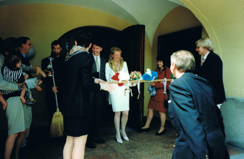 Hochzeit Katja und Thomas am Starnberger See [1996]