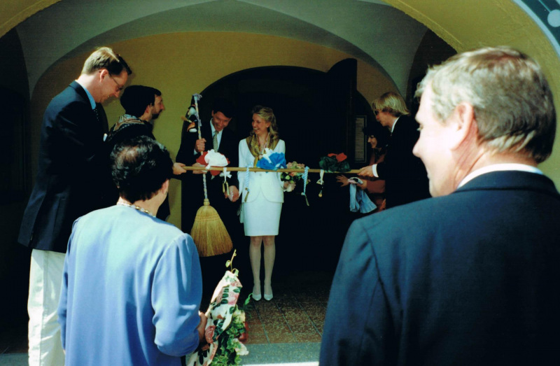 Hochzeit Katja und Thomas am Starnberger See [1996]