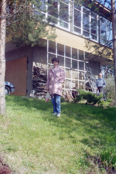 Birgit - Studienreise nach Riga 1994