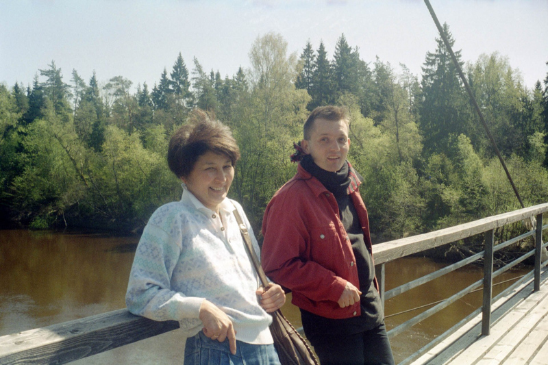 Birgit - Studienreise nach Riga 1994