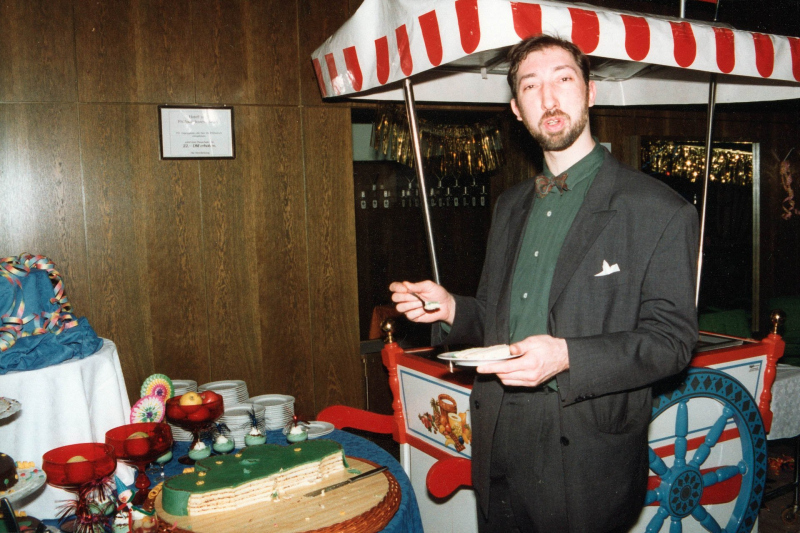 Sylvester 1993/1994 auf Rügen (Sellin, Cliff-Hotel)