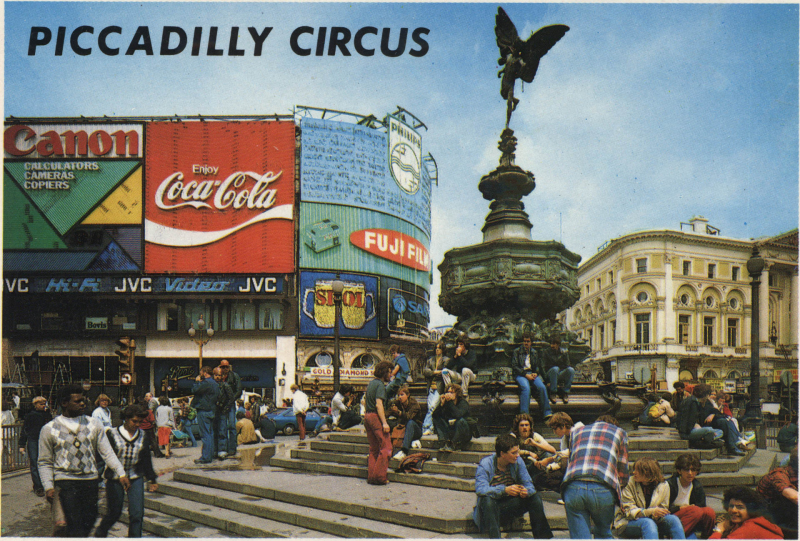 Ulrike und Muddi zu Besuch in England 1989