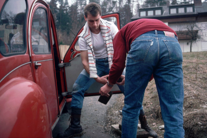 Andreas Studium in Erlangen 1984 (1983 bis 1993)
