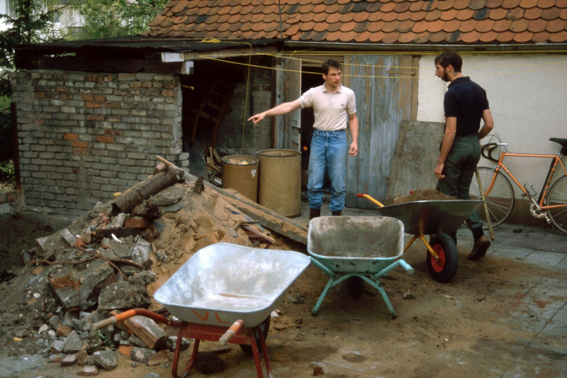 Andreas Studium in Erlangen 1984 (1983 bis 1993)