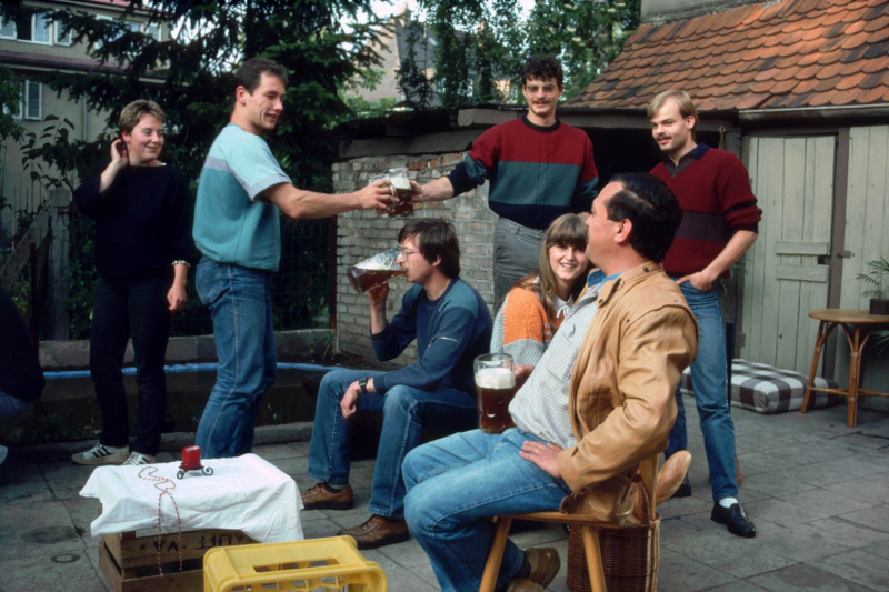 Andreas Studium in Erlangen 1983 bis 1993