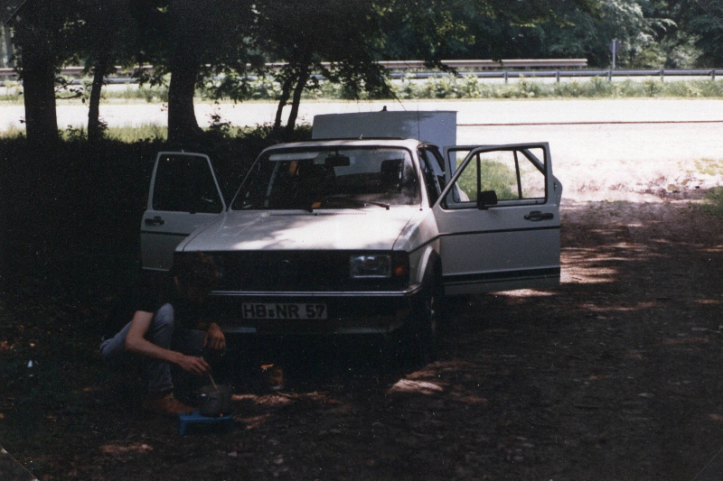 Nach dem Abitur nach Quiberon 1982