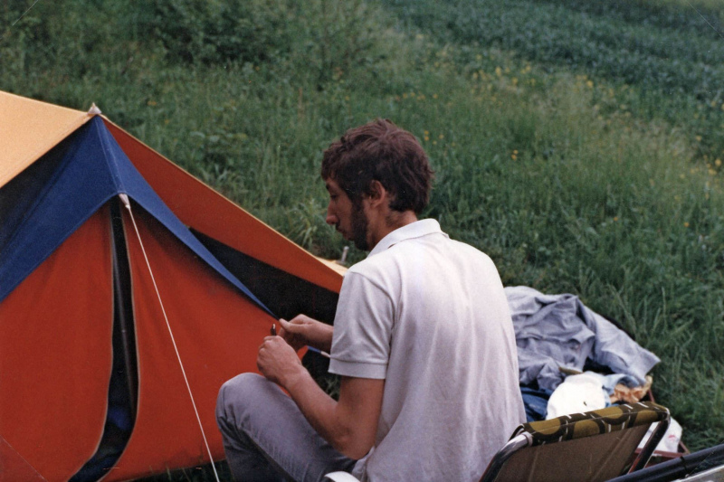 Nach dem Abitur nach Quiberon 1982