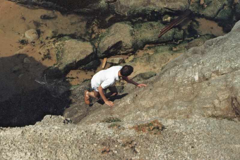 Nach dem Abitur nach Quiberon 1982