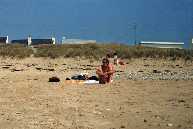 Nach dem Abitur nach Quiberon 1982