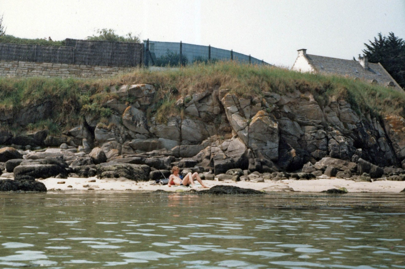 Nach dem Abitur nach Quiberon 1982