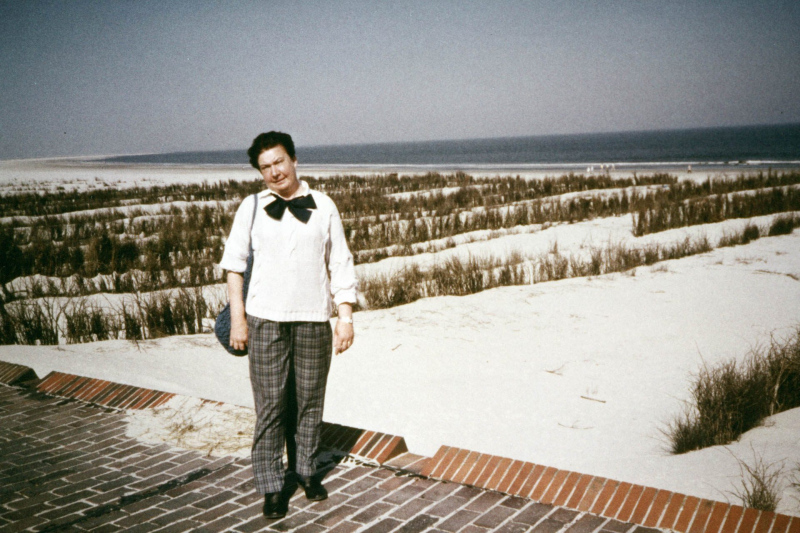 Muddi auf Borkum 1987