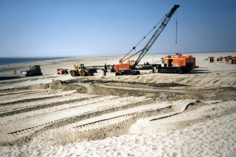 Muddi auf Borkum 1987