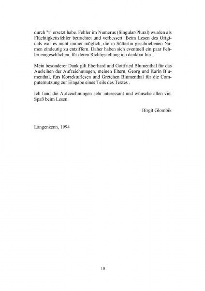 Familiengeschichte Familie Blumenthal 1917 bis 1947