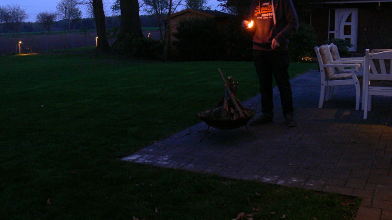 Das dreizigste Osterfeuer 2017