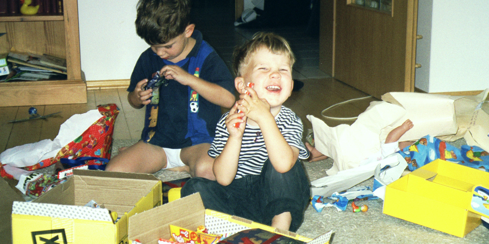 Sebastians zweiter Geburtstag 1999