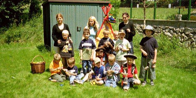 Hendriks Geburtstagsfeier in Langwaid 2001