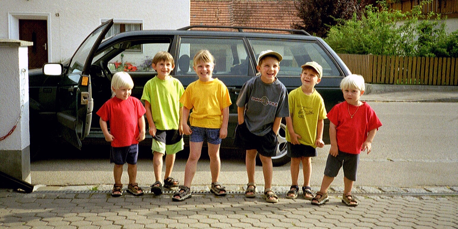 Abschied vom Kindergarten in Reichertshausen 2001