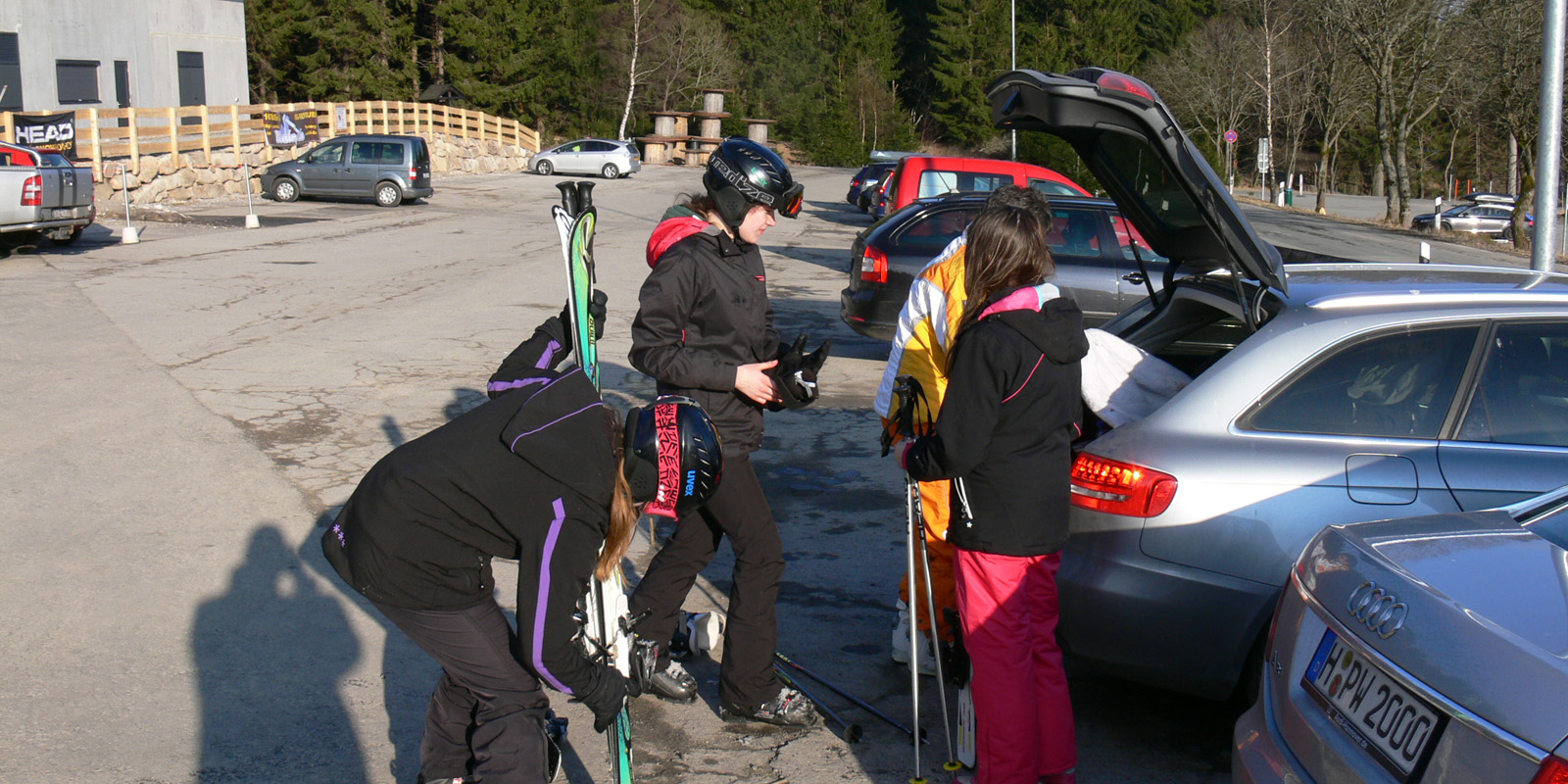 Ausflug in den Harz zum Ski fahren 2014