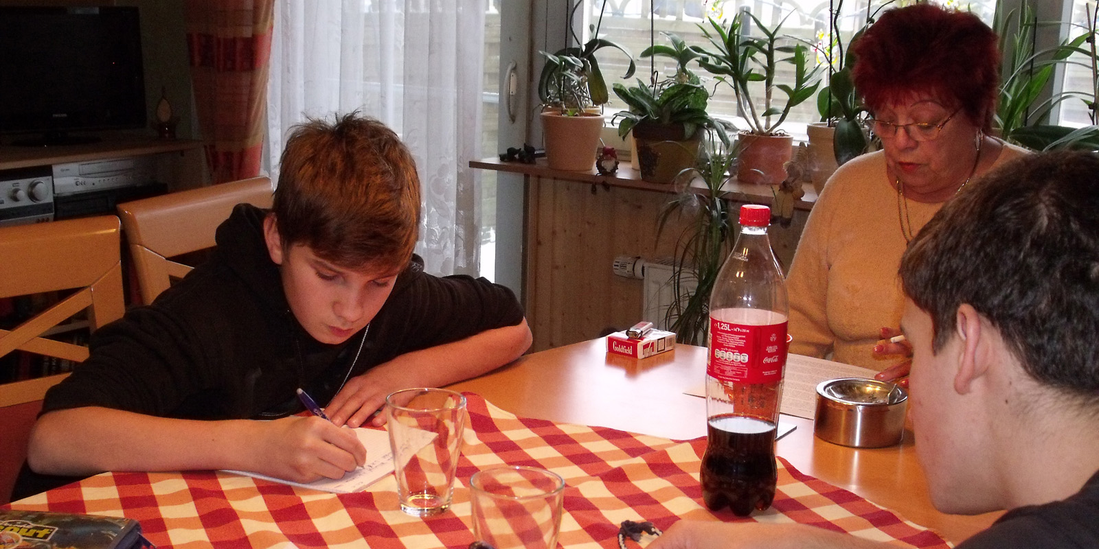 Die Jungs bei Sonja und Aribert 2009