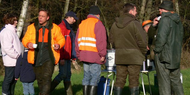 Drückjagd bei Uli im Revier 2007