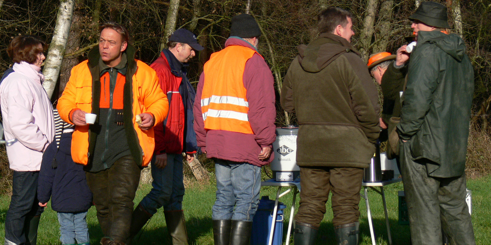 Drückjagd bei Uli im Revier 2007