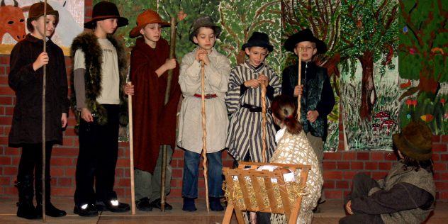 Sebastian Aufführung der Weihnachtsgeschichte 2007