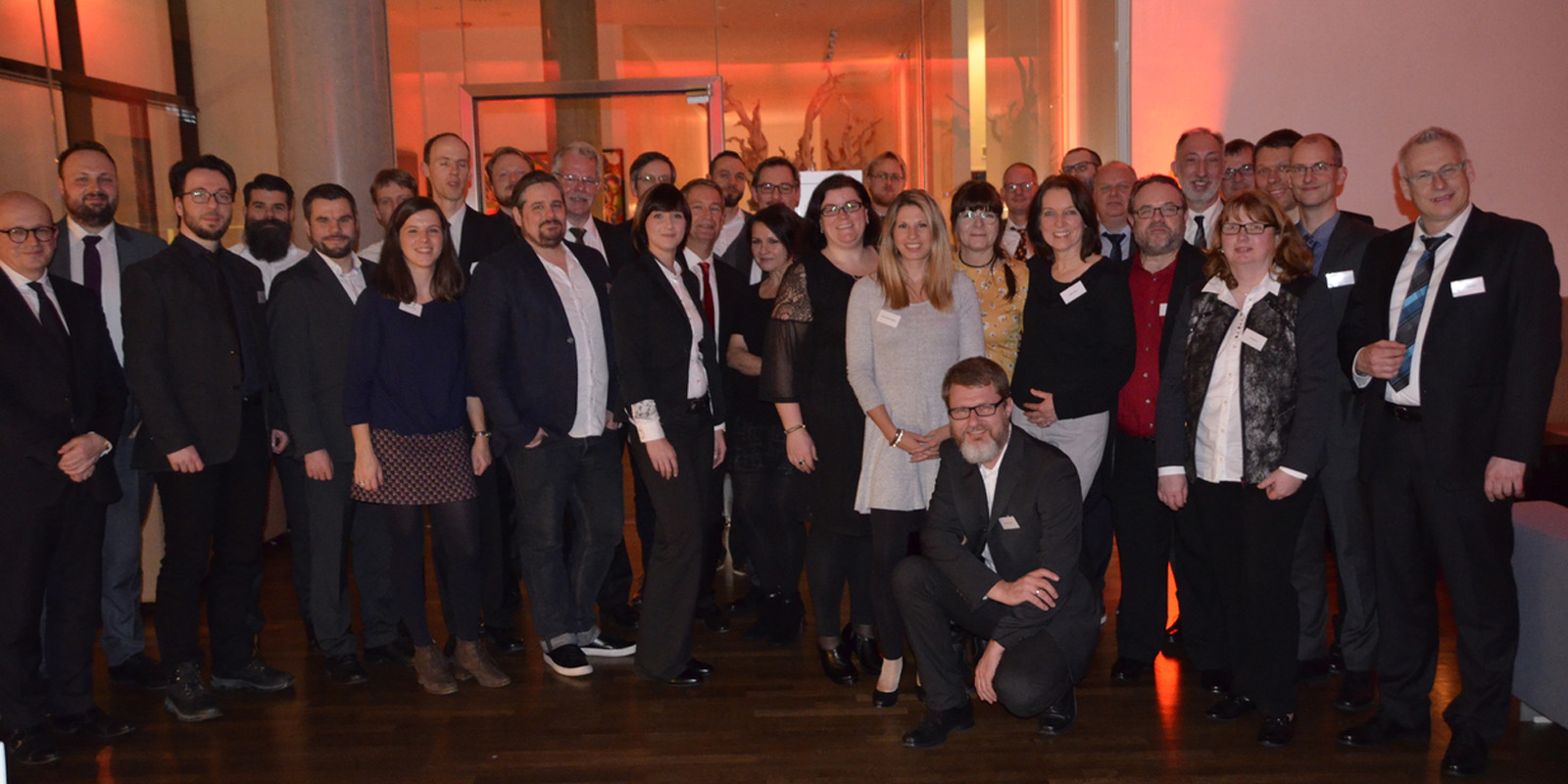 Nun schon zehn Jahre dabei – Jubiläumsfeier in Düsseldorf