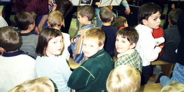 Hendrik in der Musikschule Petershausen 2000