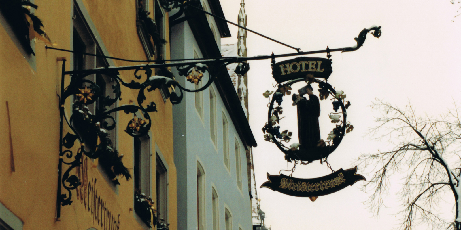 Karins sechzigster Geburtstag in Rothenburg o. d. Tauber 1996